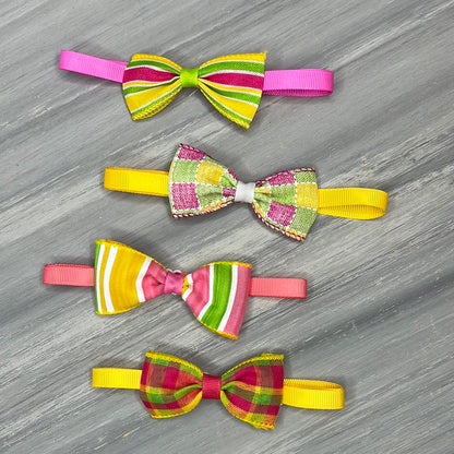 Summer Citrus - 8 Adjustable Bow Tie Neckwear