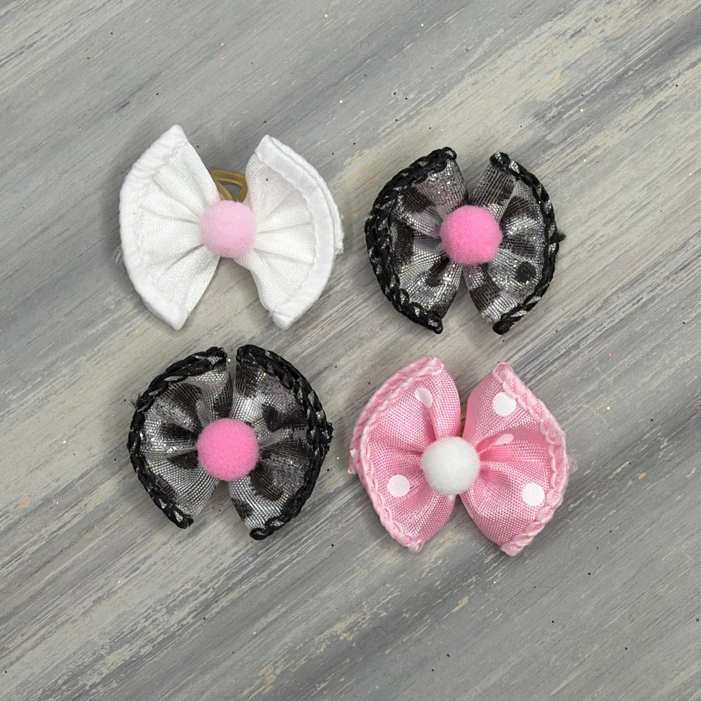Cheetahlicious - Tiny Topsy Turvy - 24 Tiny Bows