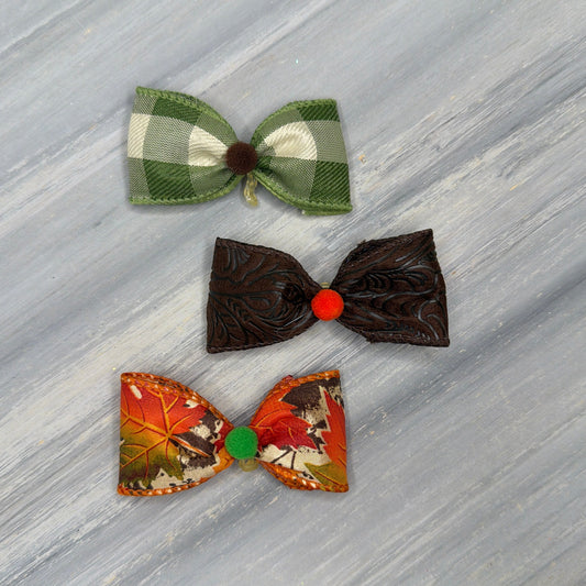 Fall Leaves - Classic - 8 Medium Bows