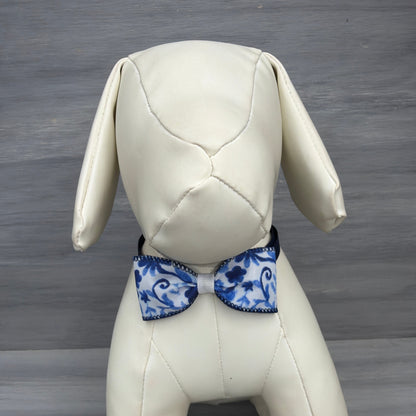 Stormy Blue - 8 Adjustable Bow Tie Neckwear