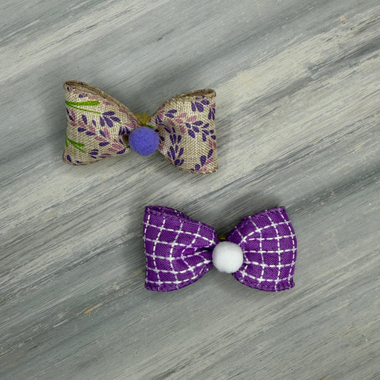 Lavender Fields - Classic - 8 Medium Bows