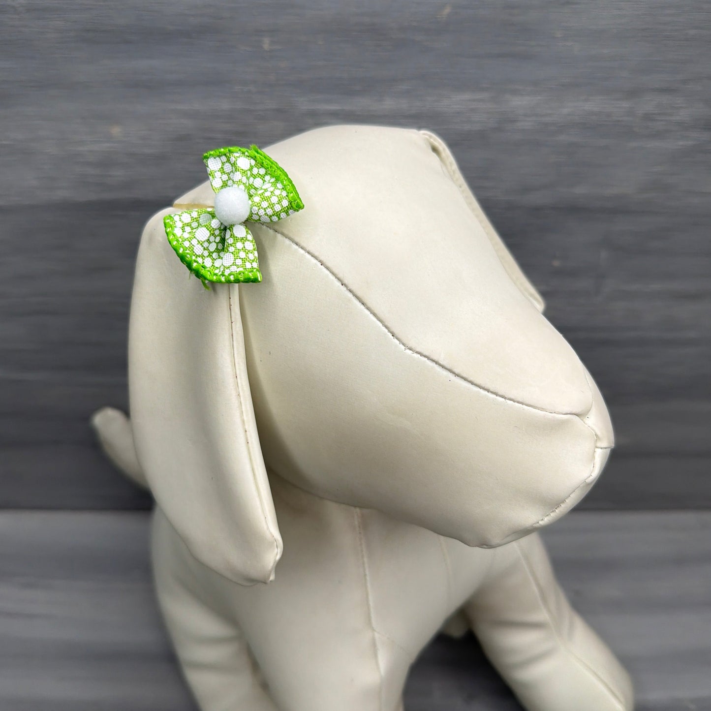 Lemon-Lime - Tiny Topsy Turvy - 24 Tiny Bows