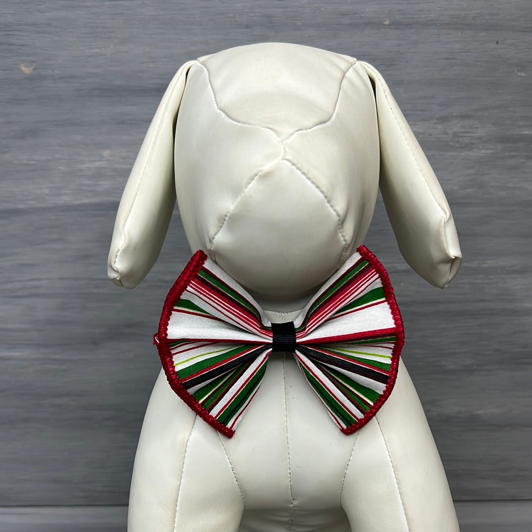 Rustic Christmas - Jumbo Bow Tie - 3 Large Neckties