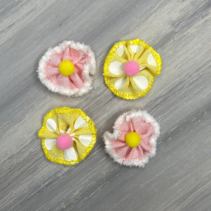 Pink Lemonade- Tiny Tedi - 24 Tiny Bows