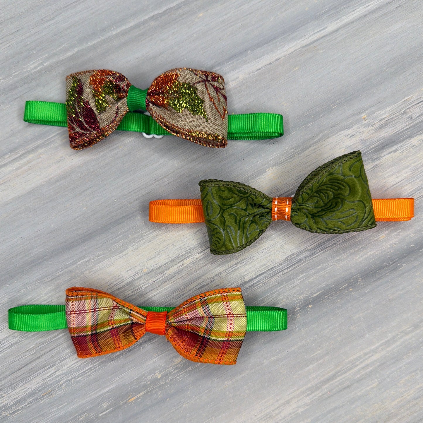 Leafy - 8 Adjustable Bow Tie Neckwear