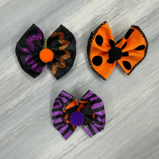 Spooky Season - Topsy Turvy - 12 Medium Bows