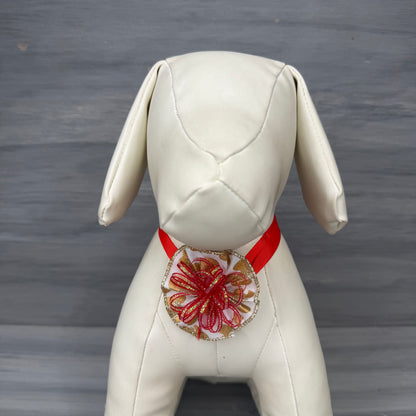 Puppy Love  - 9 Ruffled Pom Neckwear