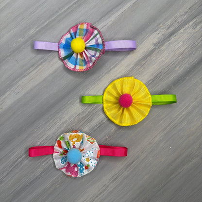 Easter - 9 Ruffled Pom Neckwear