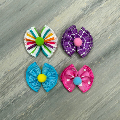 Color Pop - Tiny Topsy Turvy - 24 Tiny Bows