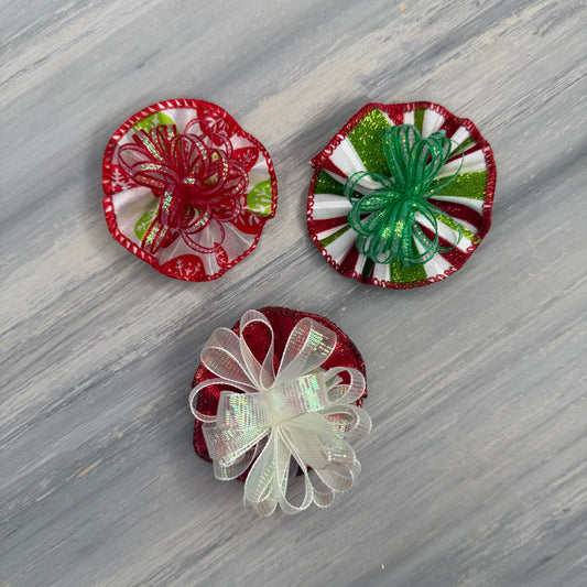 ‘Tis The Season - Tedi Bow - 12 Medium Bows