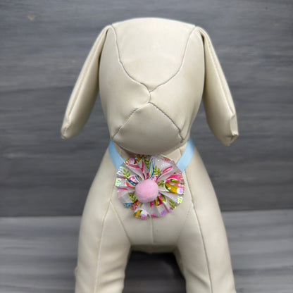 Pastel Easter - 9 Ruffled Pom Neckwear