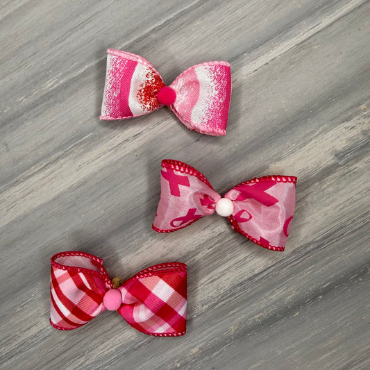 Breast Cancer - Classic - 8 Medium Bows