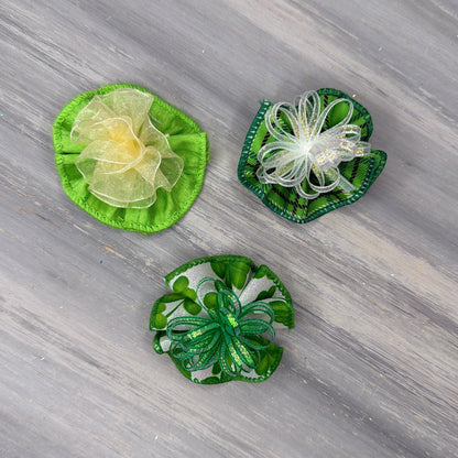 St. Patrick - Tedi Bows - 12 Medium Bows