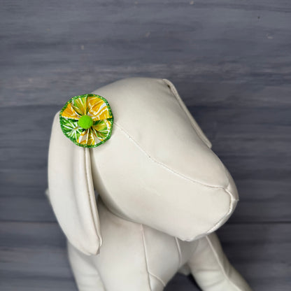 Zesty Lime  - Tiny Tedi Bows - 24 Tiny Bows
