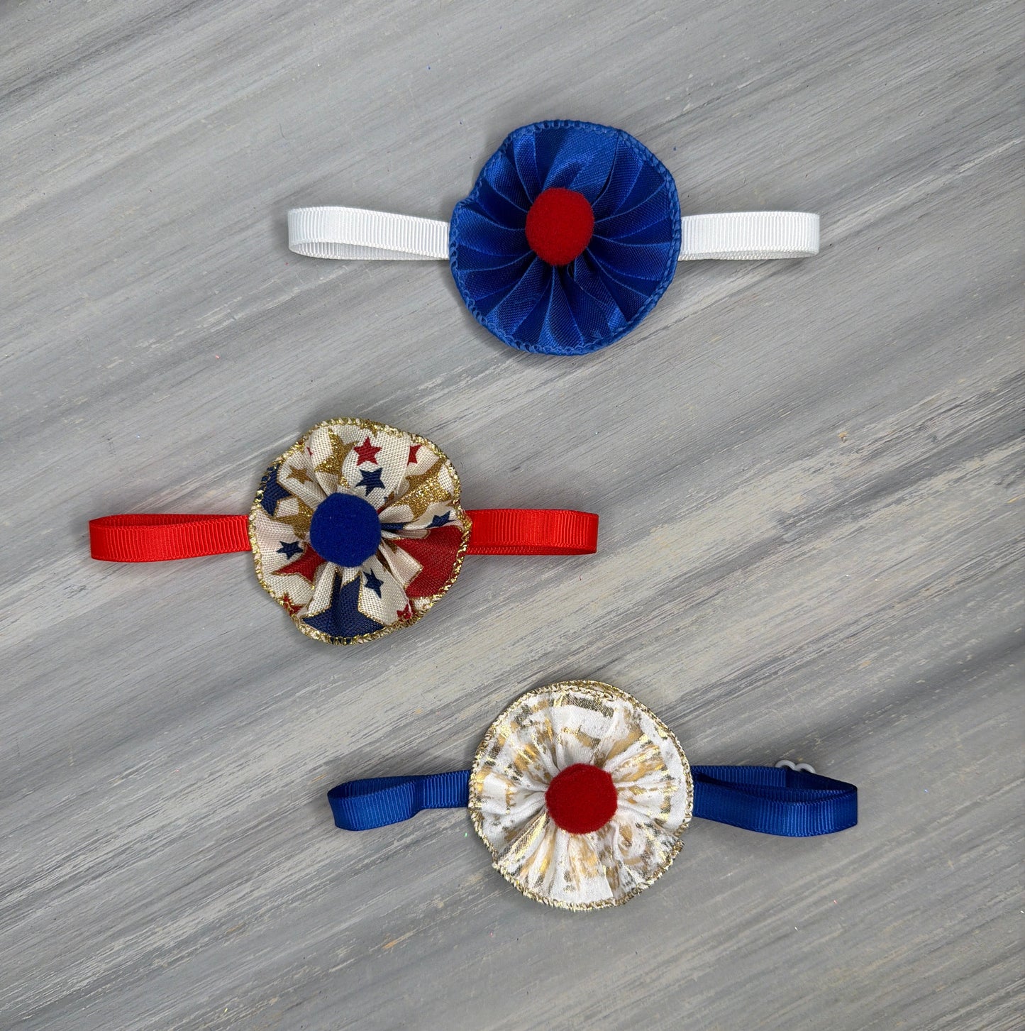All American - 9 Ruffled Pom Neckwear