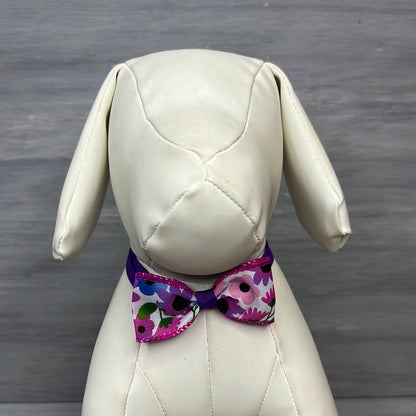 Blooming Stripes - 8 Adjustable Bow Tie Neckwear