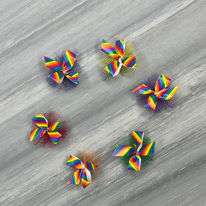 Rainbow Petite Collection - 50 Tiny Bows