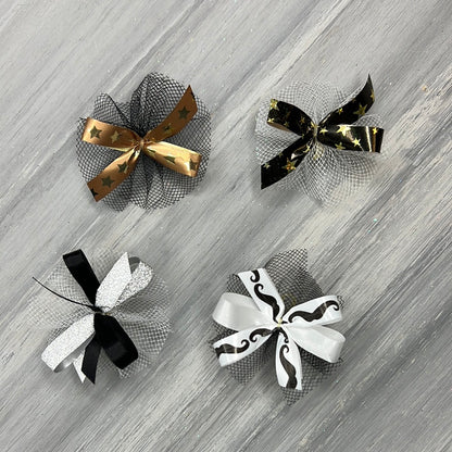Party - 24 Medium Tulle Bows