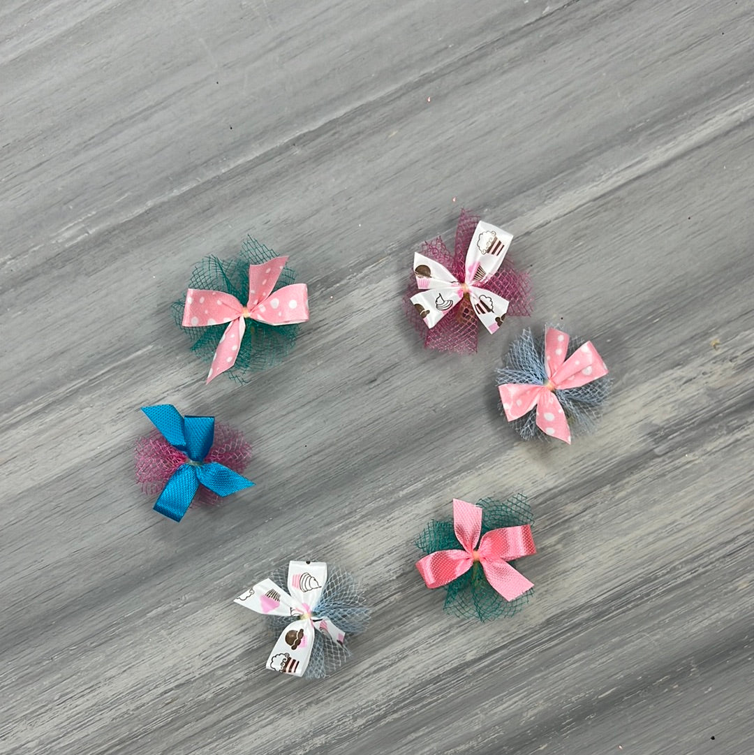 Petite Cupcake Sweet Treats - 50 Small Bows