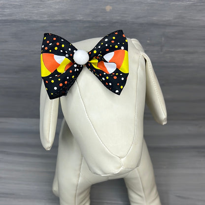 Candy Corn - Over the Top - 8 Large Bows