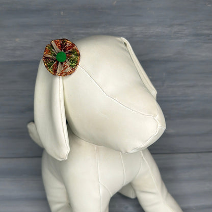 Fall Plaid - Tiny Tedi - 24 Tiny Bows