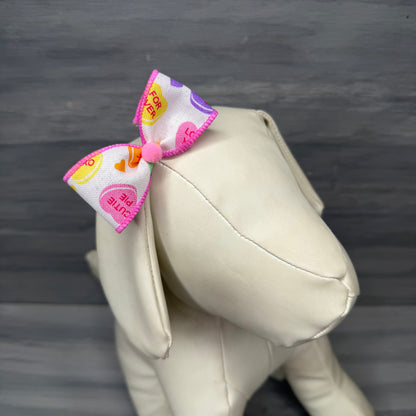 Candy Hearts - Classic - 8 Medium Bows