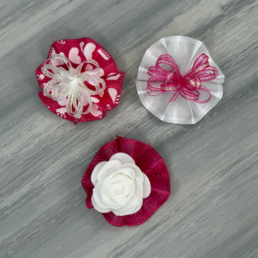 Love Bug - Tedi Bows - 12 Medium Bows