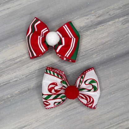 Candy Cane Lane - Over The Top - 12 Large Bows