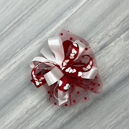 Valentine Collar Bows - 8 Extra Large Bows