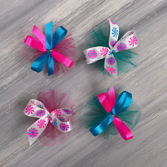 Sweet Treats - Swirls - 30 Medium Bows