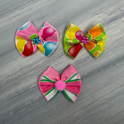 Party Pop  - Topsy Turvy  - 12 Medium Bows