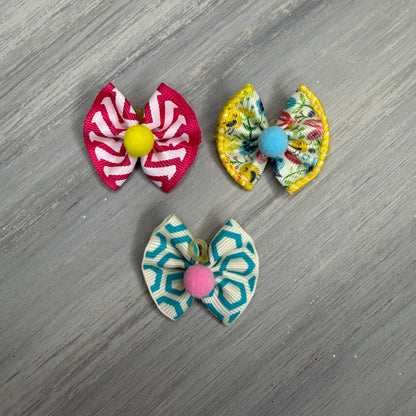 Spring Pop - Tiny Topsy Turvy - 24 Tiny Bows