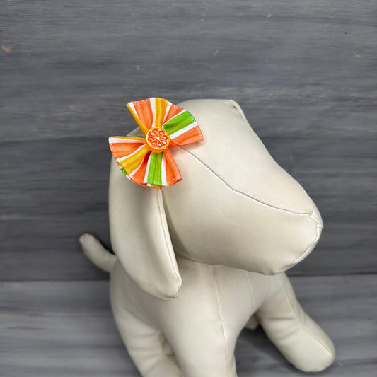 Orange You Cute - Topsy Turvy  - 12 Medium Bows