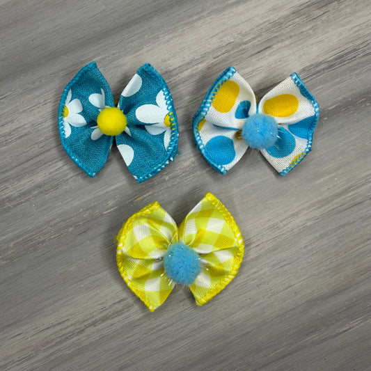 Spring Pop- Topsy Turvy  - 12 Medium Bows