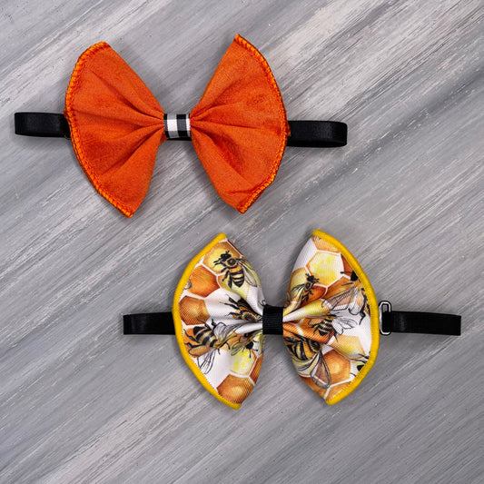 Bumblebee - Jumbo Bow Tie - 4 Large Neckties