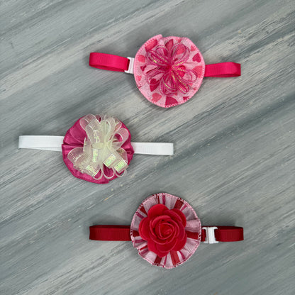 Sweet Valentine - 9 Ruffled Pom Neckwear