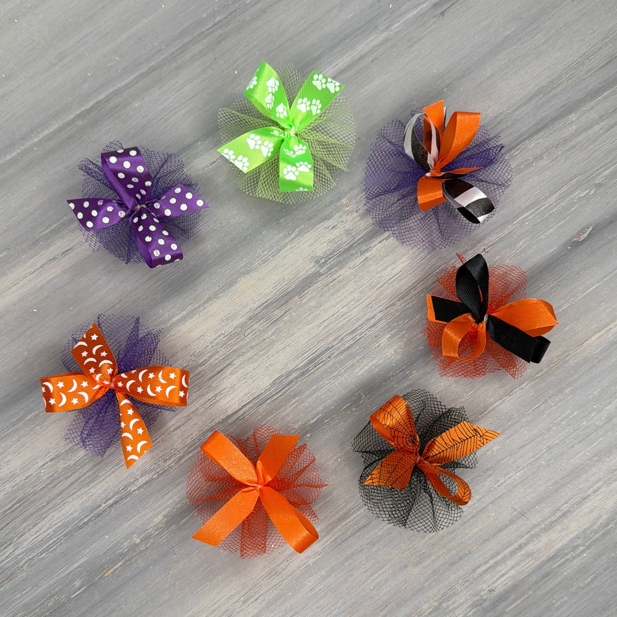 Halloween Collection - 50 Medium Bows