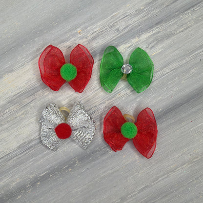 Christmas - Bloomers - 24 Tiny Bows