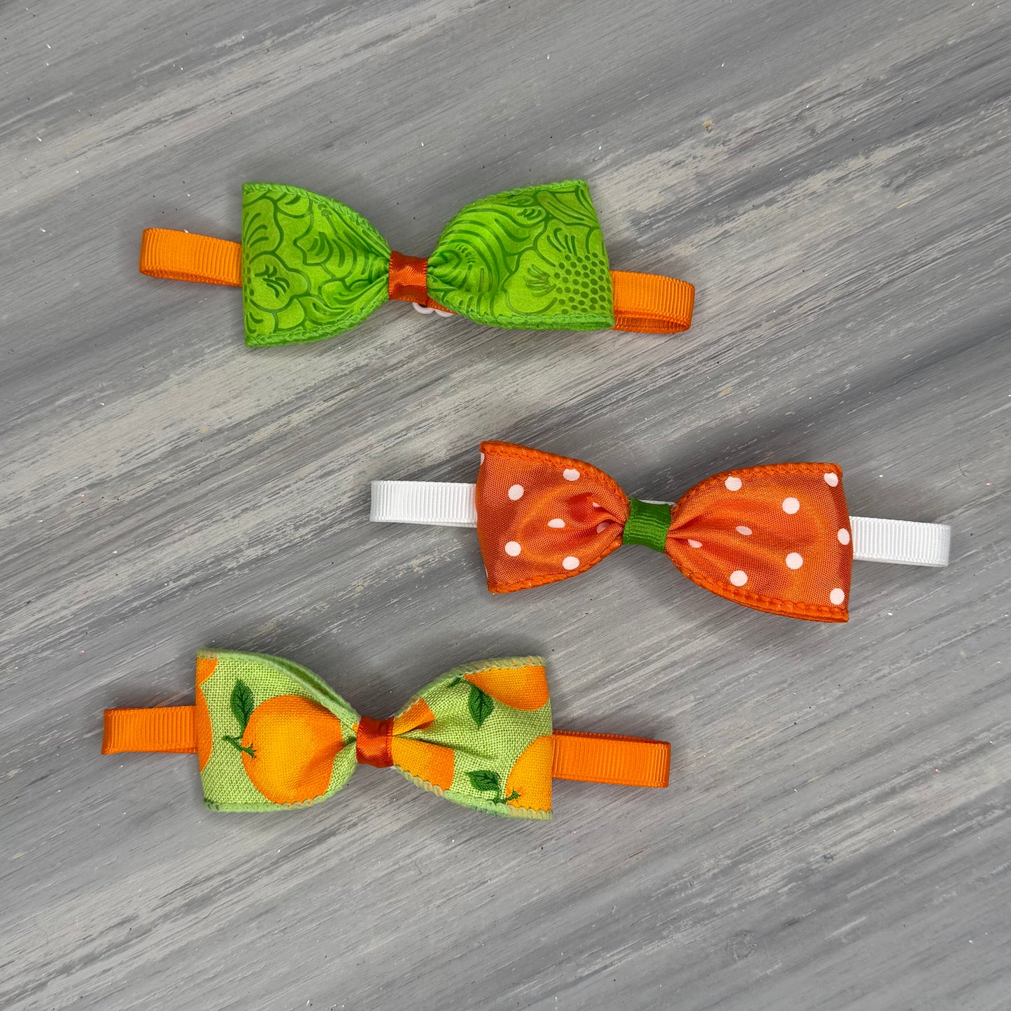 Orange Crush - 8 Adjustable Bow Tie Neckwear