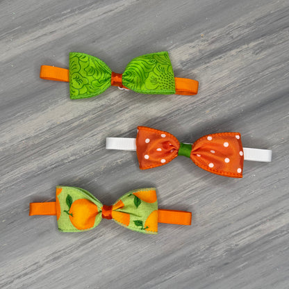 Orange Crush - 8 Adjustable Bow Tie Neckwear