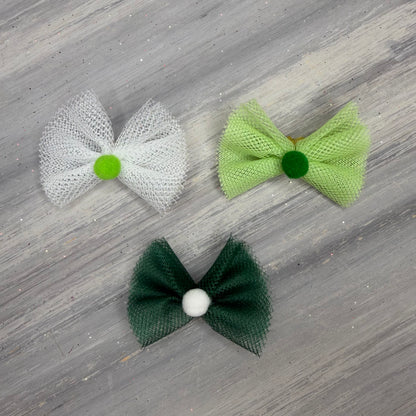St. Patrick  - Top Knot - 24 Medium Bows