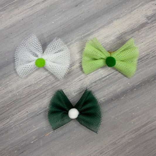 St. Patrick  - Top Knot - 24 Medium Bows