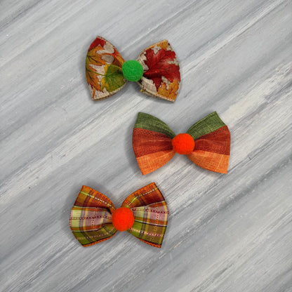 Fall Days - Over the Top - 8 Large Bows