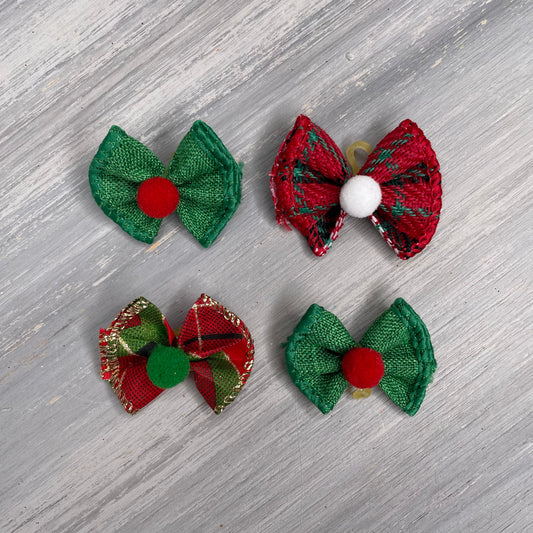 Jingle Bells - Tiny Topsy Turvy - 24 Tiny Bows