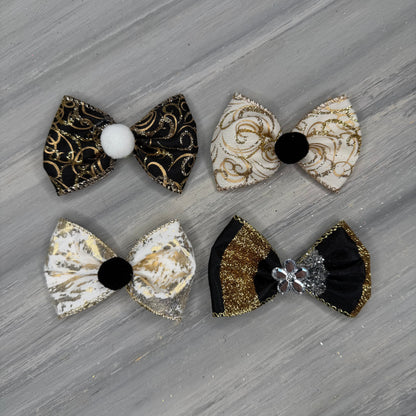 New Year Glow - Over the Top - 8 Large Bows