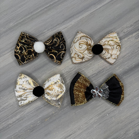 New Year Glow - Over the Top - 8 Large Bows