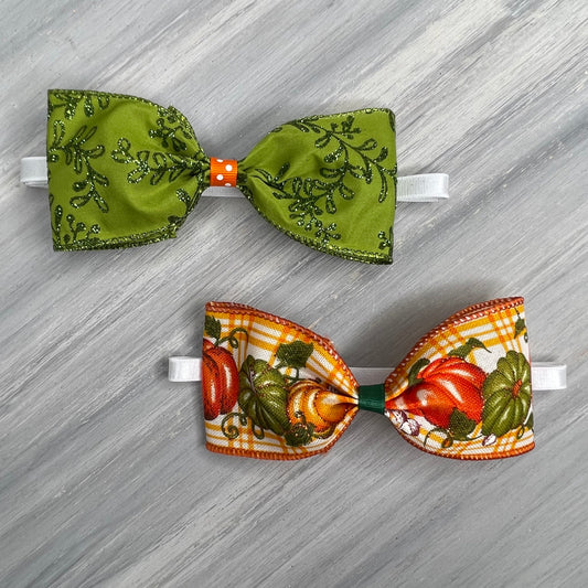 Fall - XL Bow Tie - 2 Extra Large Ties
