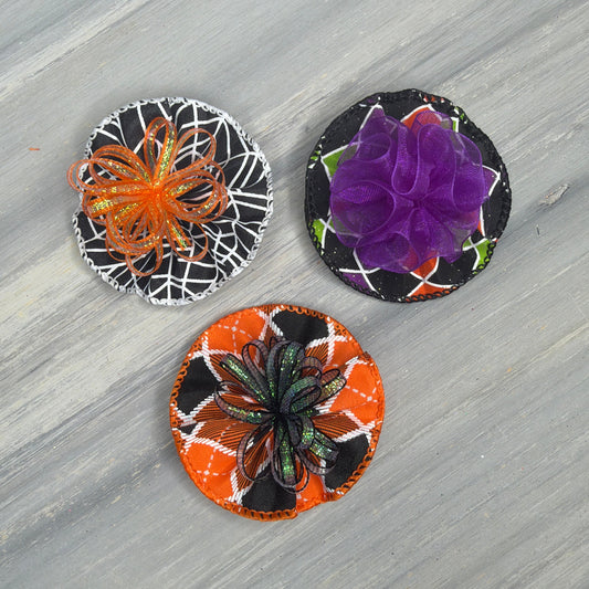 Beetle Halloween - Tedi Bows - 12 Medium Bows