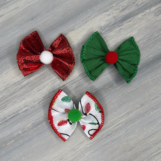 Santa Baby - Topsy Turvy - 12 Medium Bows
