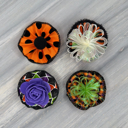 Beetle Halloween - Tedi Bows - 12 Medium Bows